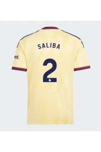 Arsenal William Saliba #2 Jalkapallovaatteet Kolmaspaita 2026-27 Lyhythihainen